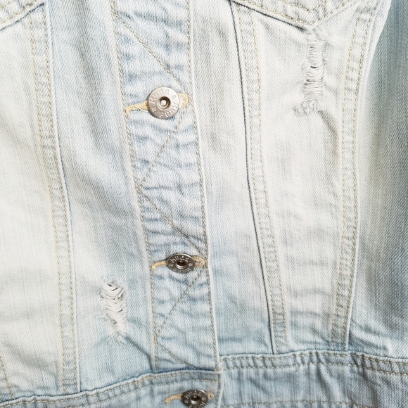 Mudd Light Washed denim vest - Picture 3 of 5
